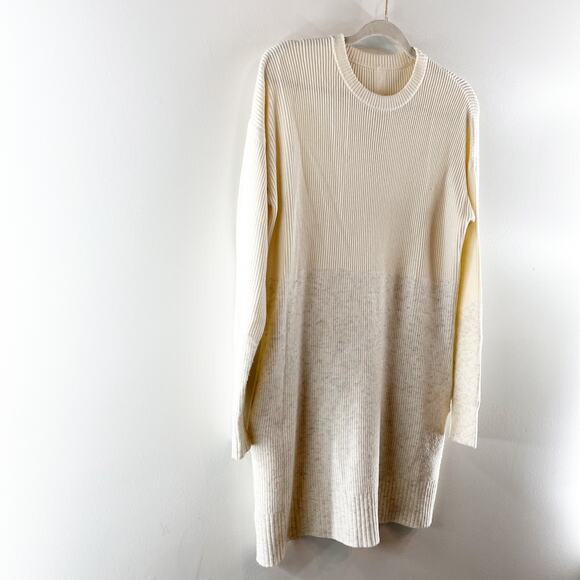 Lululemon Restful Intention Sweater Angel Wing Heathered Light Ivory Small - Picture 7 of 9